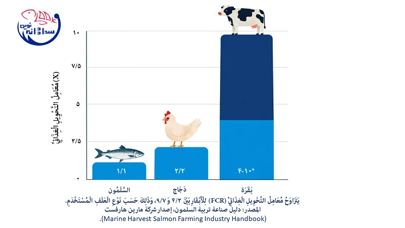 ما هو معامل التحويل الغذائي في الأحياء المائية وكيف يمكن تحسينه؟